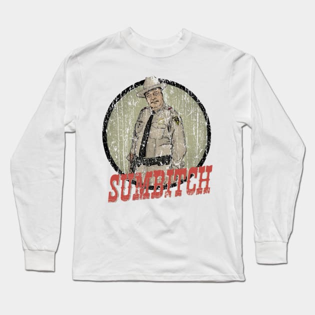 Vintage ~ SUMBITCH Long Sleeve T-Shirt by DESIPRAMUKA